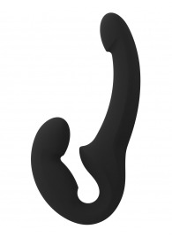 Черный безремневой страпон Share Lite - Fun Factory - купить с доставкой в Находке