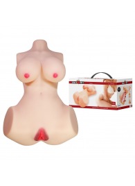 Мастурбатор-торс Aveline с 2 любовными тоннелями - Baile - в Находке купить с доставкой
