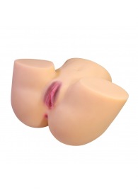 Телесный мастурбатор Liora с 2 любовными тоннелями - Baile - в Находке купить с доставкой