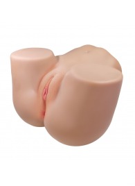 Телесный мастурбатор Julia с 2 любовными тоннелями - Baile - в Находке купить с доставкой