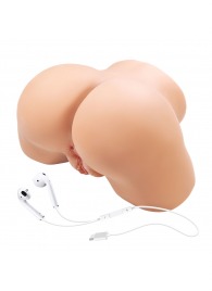 Телесный мастурбатор Olivia с 2 любовными отверстиями - Baile - в Находке купить с доставкой