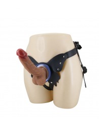 Поясной страпон Wells: трусики в форме бабочки и фаллоимитатор-насадка - Baile - купить с доставкой в Находке