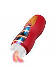 Интерактивный мастурбатор Solara с нагревом, вибрацией и поступательными движениями - Shots Media BV - в Находке купить с доставкой