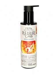 Съедобный лубрикант на водной основе Pleasure Lab с ароматом крем-брюле - 185 мл. - Pleasure Lab - купить с доставкой в Находке