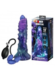 Фиолетовый яйцеродящий фаллоимитатор Duskwalker Sentinal на присоске - 22,4 см. - Baile - купить с доставкой в Находке