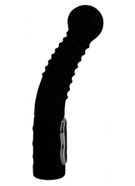 Чёрный стимулятор простаты с ротацией Prostate Twister - 20 см. - Orion - в Находке купить с доставкой