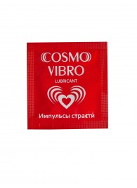 Пробник женского стимулирующего лубриканта на силиконовой основе Cosmo Vibro - 3 гр. - Биоритм - купить с доставкой в Находке