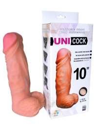Фаллическая насадка Харнесс UNICOCK 10  - 25 см. - LOVETOY (А-Полимер) - купить с доставкой в Находке