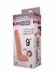 Фаллическая насадка Харнесс UNICOCK 9  - 24 см. - LOVETOY (А-Полимер) - купить с доставкой в Находке