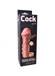 Фаллоудлинитель с кольцом COCK size M - 15 см. - LOVETOY (А-Полимер) - в Находке купить с доставкой