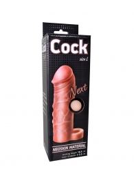 Фаллоудлинитель с кольцом COCK size L - 16,5 см. - LOVETOY (А-Полимер) - в Находке купить с доставкой