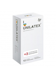 Разноцветные ароматизированные презервативы Unilatex Multifruit  - 12 шт. + 3 шт. в подарок - Unilatex - купить с доставкой в Находке