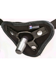 Вибрострапон с двумя насадками UniStrap - 18 и 18 см. - LOVETOY (А-Полимер) - купить с доставкой в Находке