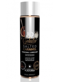 Лубрикант с ароматом солёной карамели JO GELATO SALTED CARAMEL - 120 мл. - System JO - купить с доставкой в Находке