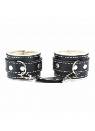 Оковы на руки со светлым подкладом - БДСМ Арсенал - купить с доставкой в Находке