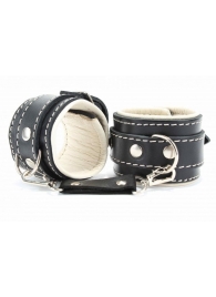 Оковы на руки со светлым подкладом - БДСМ Арсенал - купить с доставкой в Находке