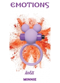Сиреневое эрекционное виброколечко Emotions Minnie - Lola Games - в Находке купить с доставкой