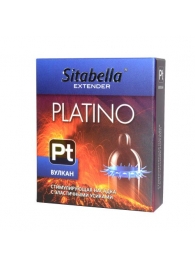 Стимулирующая насадка с усиками Platino  Вулкан - Sitabella - купить с доставкой в Находке