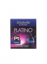Стимулирующая насадка с усиками и шипиками Platino  Ураган - Sitabella - купить с доставкой в Находке