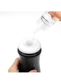 Мастурбатор с регулируемой плотностью обхвата Custom Strength CUP Twist Ripple - Tenga - в Находке купить с доставкой