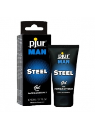 Эрекционный гель для пениса pjur MAN Steel Gel - 50 мл. - Pjur - купить с доставкой в Находке