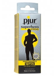 Спрей-пролонгатор длительного действия pjur SUPERHERO Strong Spray - 20 мл. - Pjur - купить с доставкой в Находке