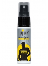 Спрей-пролонгатор длительного действия pjur SUPERHERO Strong Spray - 20 мл. - Pjur - купить с доставкой в Находке