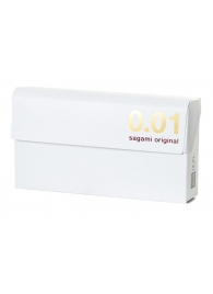 Супер тонкие презервативы Sagami Original 0.01 - 5 шт. - Sagami - купить с доставкой в Находке