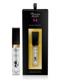 Стимулирующий блеск для губ Baiser Brulant Gloss Plaisirs Secrets - 7 мл. - Plaisir Secret - купить с доставкой в Находке