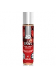 Смазка с ароматом клубники JO Flavored Strawberry Kiss - 30 мл. - System JO - купить с доставкой в Находке