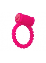 Розовое виброкольцо на пенис A-toys из силикона - A-toys - в Находке купить с доставкой