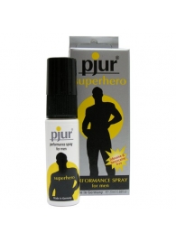 Пролонгирующий мужской спрей pjur SUPERHERO spray - 20 мл. - Pjur - купить с доставкой в Находке