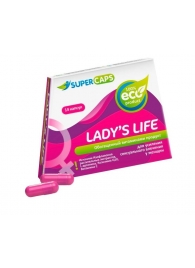 Возбуждающие капсулы Ladys Life - 14 капсул (0,35 гр.) - SuperCaps - купить с доставкой в Находке