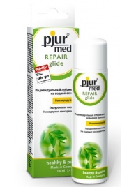 Регенирирующий лубрикант с гиалуроновой кислотой pjur MED Repair glide - 100 мл. - Pjur - купить с доставкой в Находке
