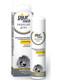 Гипоаллергенный силиконовый лубрикант pjur MED Premium glide - 100 мл. - Pjur - купить с доставкой в Находке