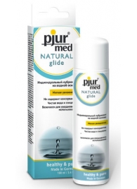 Нейтральный лубрикант на водной основе pjur MED Natural glide - 100 мл. - Pjur - купить с доставкой в Находке