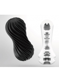 Мастурбатор FLEX Rocky Black с плотным рельефом - Tenga - в Находке купить с доставкой