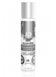 Массажный гель ALL-IN-ONE Massage Oil Sensual нейтральный - 30 мл. - System JO - купить с доставкой в Находке