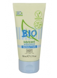 Органический лубрикант для чувствительной кожи Bio Sensitive - 50 мл. - HOT - купить с доставкой в Находке