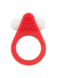 Красное эрекционное кольцо LIT-UP SILICONE STIMU RING 1 RED - Dream Toys - в Находке купить с доставкой