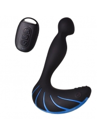 Чёрно-синий массажер простаты Erotist Third - Erotist Adult Toys - в Находке купить с доставкой