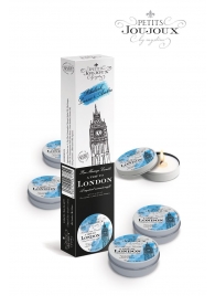 Набор из 5 свечей Petits Joujoux London с ароматом ревеня, амбры и чёрной смородины - MyStim - купить с доставкой в Находке