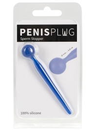 Синий уретральный стимулятор Penis Plug - 9,6 см. - Orion - купить с доставкой в Находке