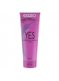 Согревающий лубрикант на водной основе Egzo Yes - 50 мл. - EGZO - купить с доставкой в Находке
