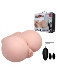 Вагина и анус с вибрацией CrazyBull Vagina and Ass - Baile - в Находке купить с доставкой