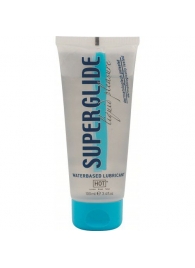 Интимная смазка на водной основе Superglide - 100 мл. - HOT - купить с доставкой в Находке