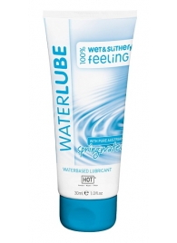 Гель-смазка на основе чистой родниковой воды WaterLube - 30 мл. - HOT - купить с доставкой в Находке