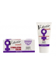 Стимулирующий крем для женщин V-activ - 50 мл. - HOT - купить с доставкой в Находке