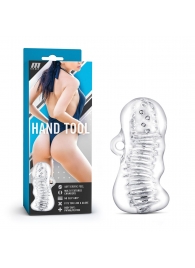 Прозрачный мастурбатор M for Men Hand Tool - Blush Novelties - в Находке купить с доставкой