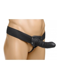 Полый страпон Erection Assist - 15,2 см. - XR Brands - купить с доставкой в Находке